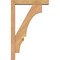 Ekena Millwork Balboa Block Smooth Bracket w/ Offset Brace, Western Red Cedar, 3 1/2"W x 14"D x 22"H BKT0402X14X22BOA05SWR - alternate 3